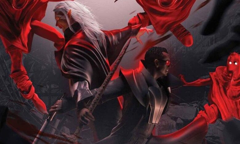 Blade va a la guerra con toda la nación vampiro de Marvel