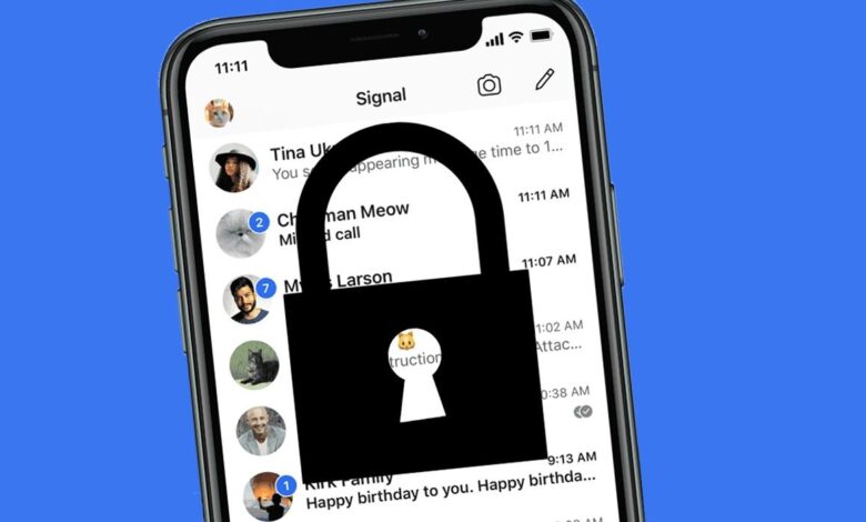 Cómo proteger los mensajes de señal con el bloqueo de pantalla (y por qué debería hacerlo)