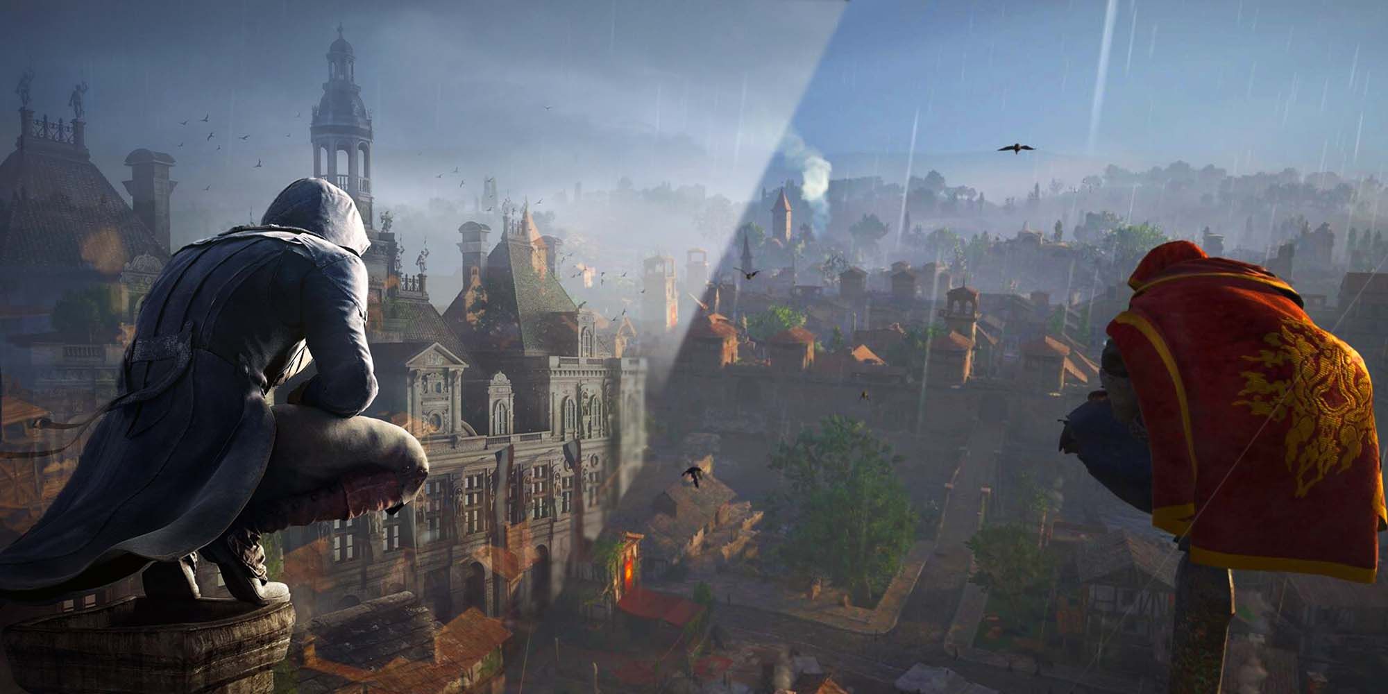 Cómo se compara el París de AC Valhalla con Assassin's Creed Unity