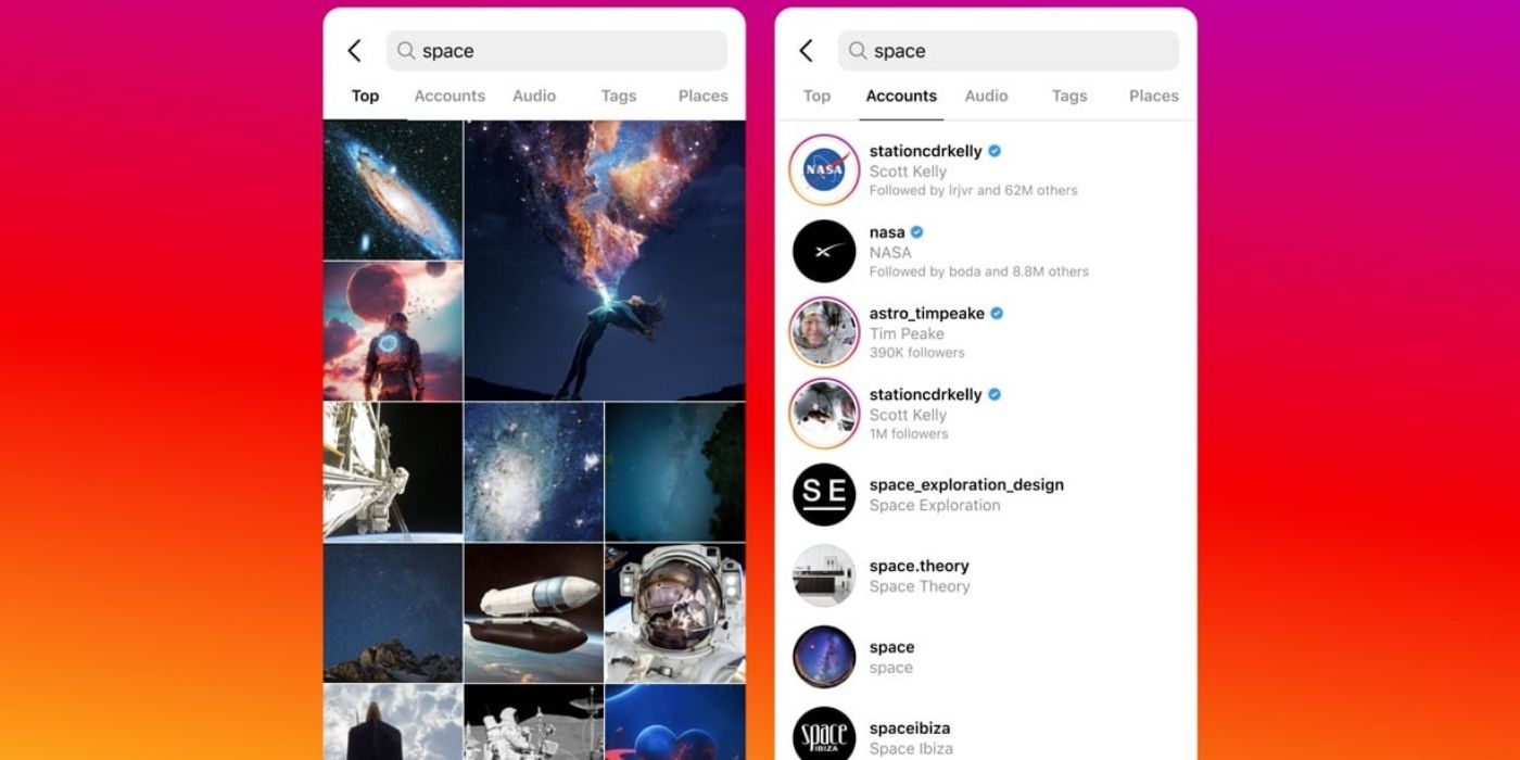 Cómo utilizar la búsqueda de Instagram y clasificar más alto |