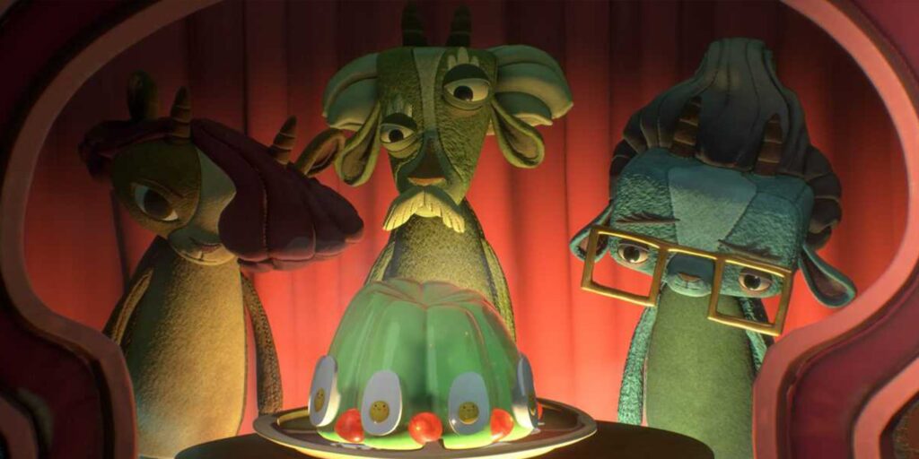 Cómo vencer a las cabras glotonas en Psychonauts 2 (Boss Fight)