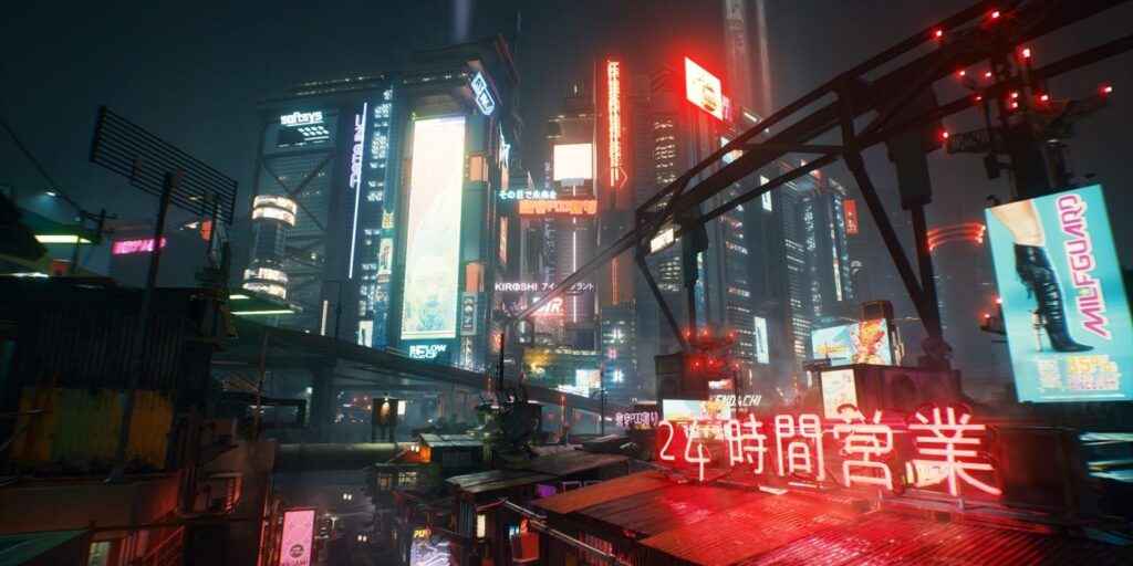 Cyberpunk 2077 Grappling Hook Mod convierte a V en Spider-Man