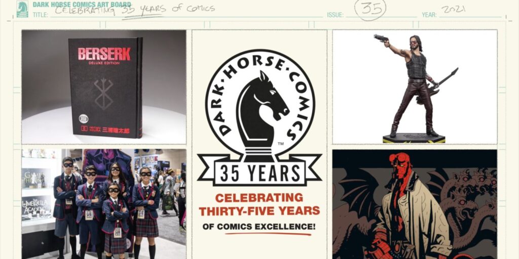 Dark Horse celebra su 35 aniversario con un nuevo tráiler (exclusivo)