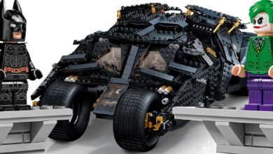 Dark Knight Batmobile LEGO Set con más de 2000 piezas disponibles para pre-pedido
