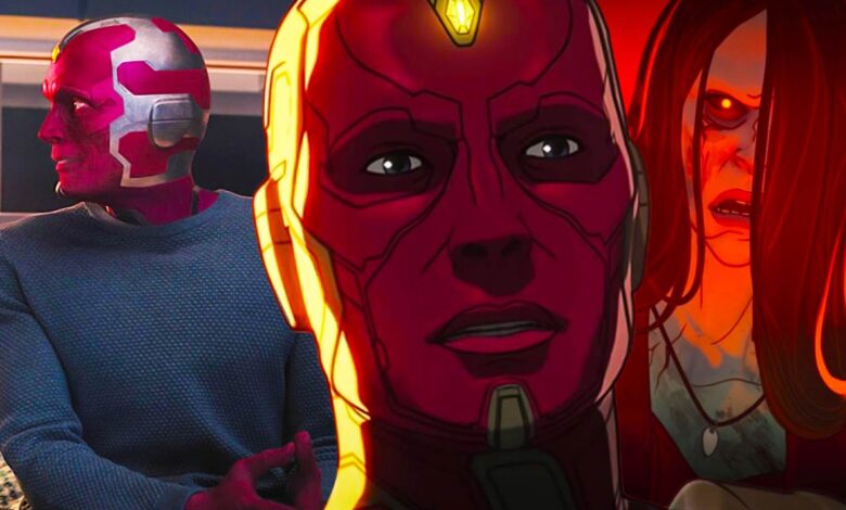 El MCU acaba de hacer que la línea de duelo perfecta de Vision sea increíblemente oscura
