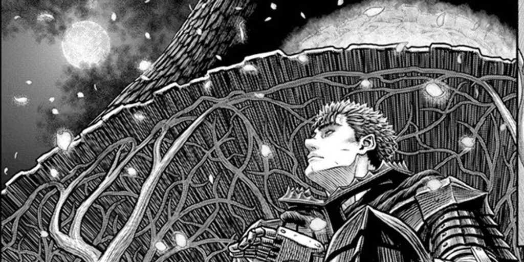 El capítulo final de Berserk promete un final feliz inquietantemente hermoso
