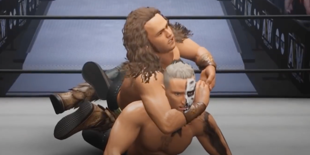 El juego AEW muestra algunas imágenes del juego mientras está en desarrollo