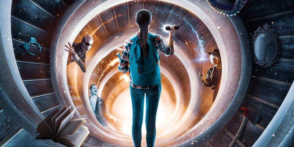 El póster Just Beyond de RL Stine muestra un nuevo espectáculo de antología de Disney +