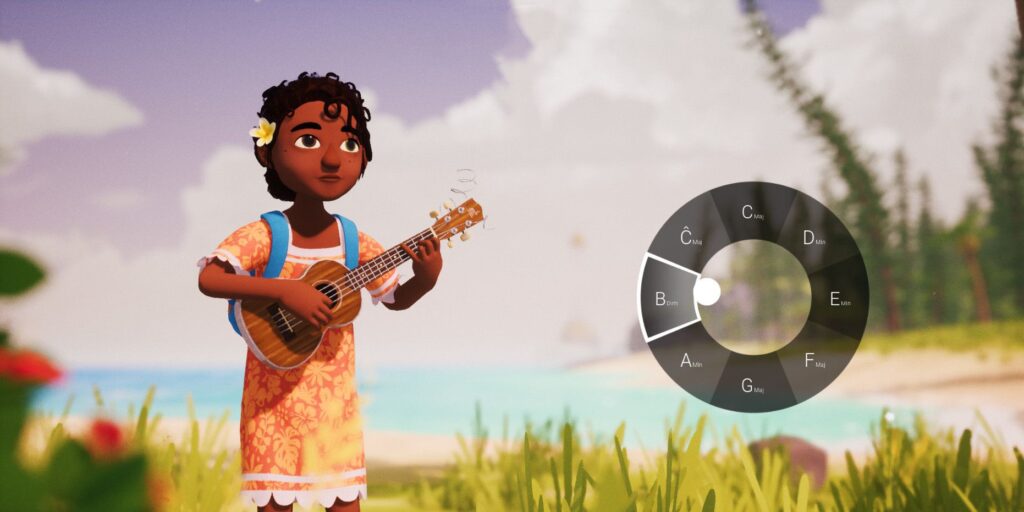 El ukelele reproducible de Tchia no está inspirado en la guitarra de TLOU2, dice Dev