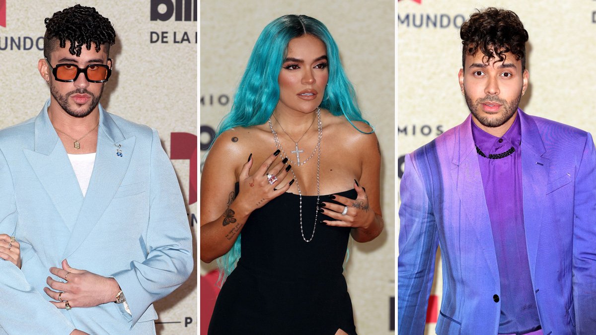 En imágenes: la alfombra roja de los Premios Billboard