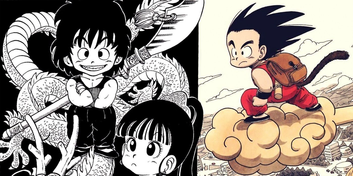 Goku de Dragon Ball es un dragón literal en el prototipo de la serie