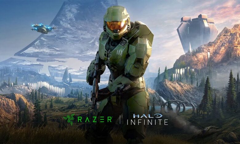Halo Infinite Razer Lineup canaliza la armadura Mjolnir de Master Chief