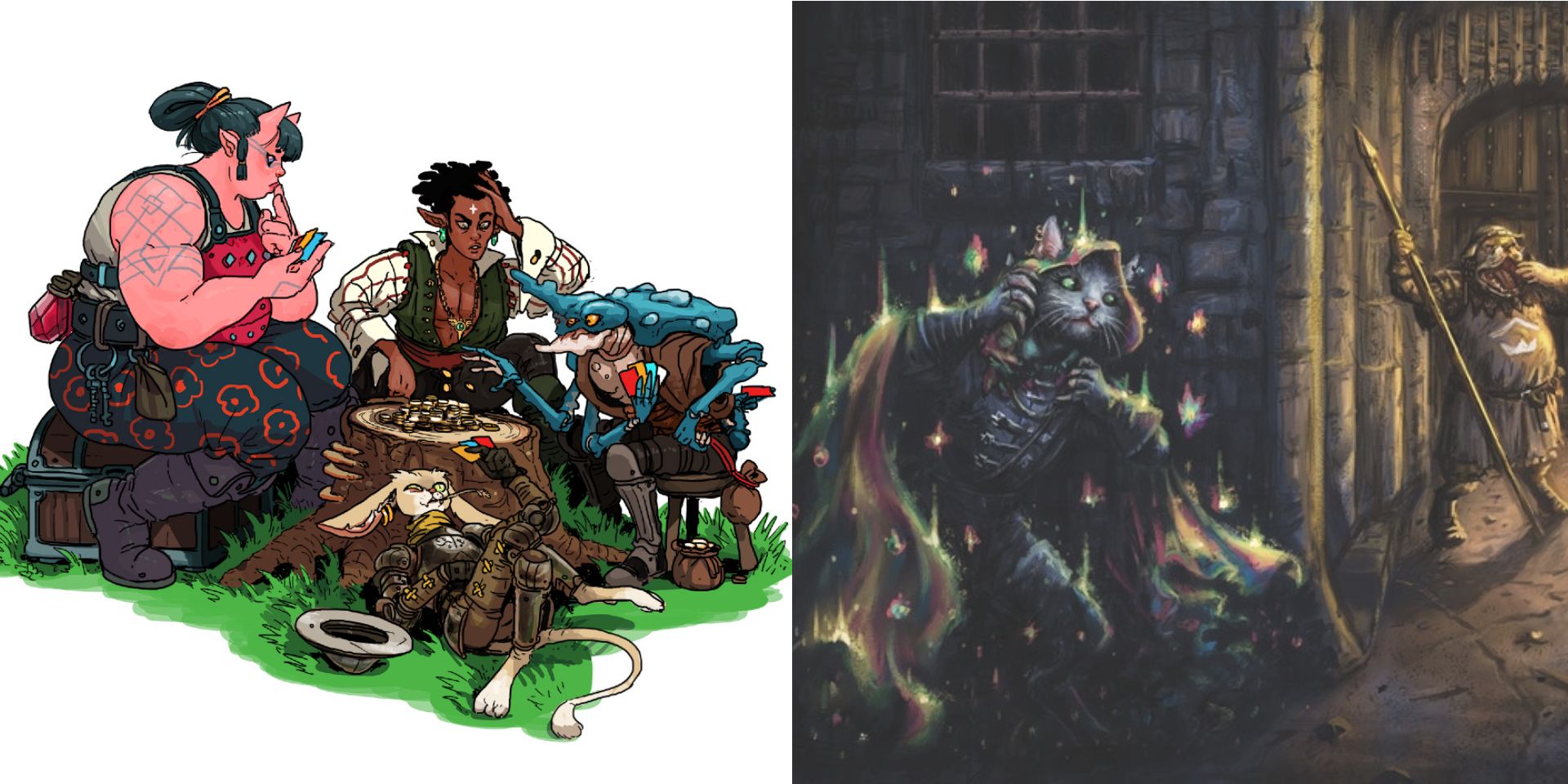 Juegos de rol de fantasía de mesa sin humanos |