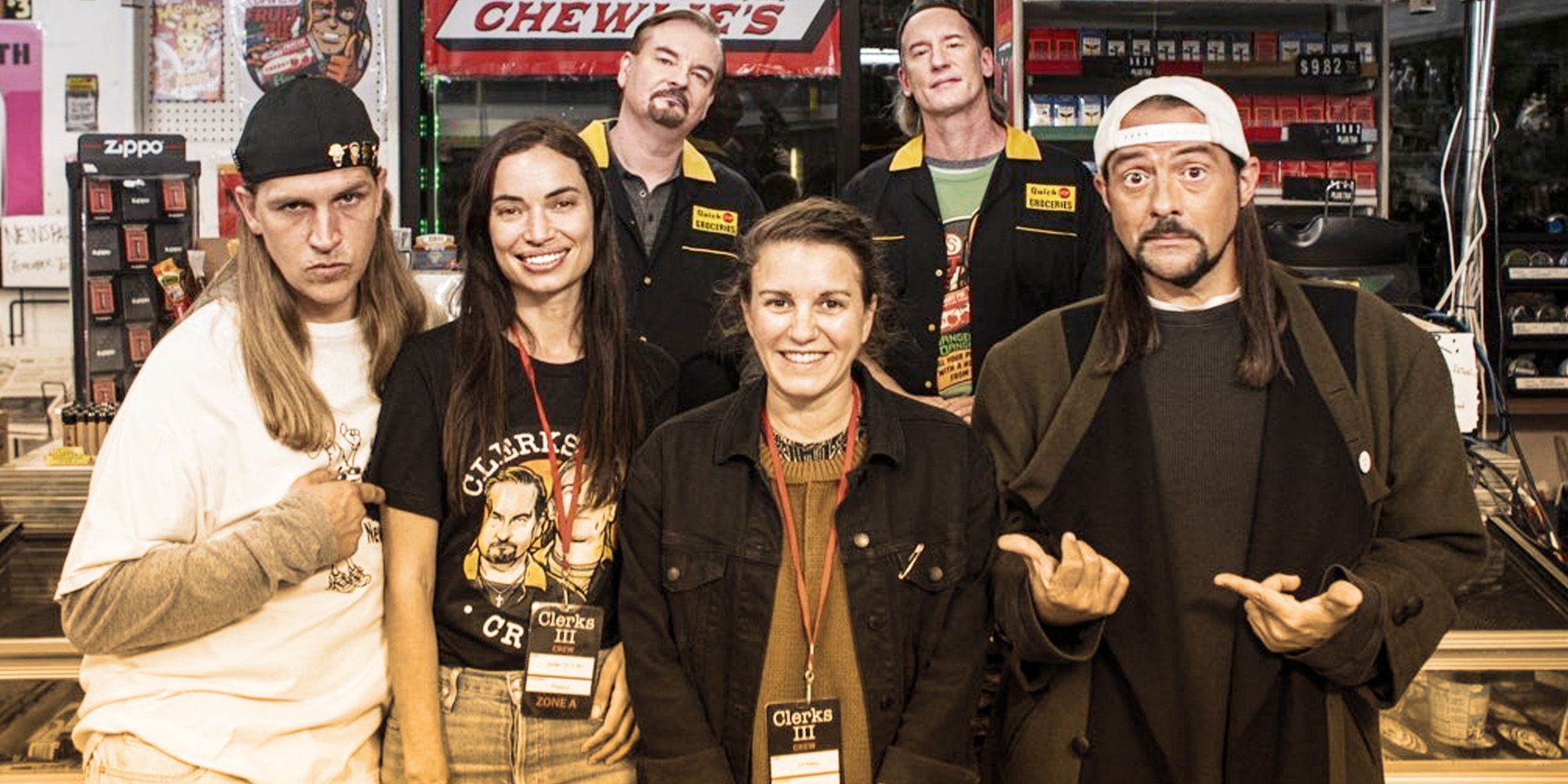 Kevin Smith comparte foto de Clerks 3 Set como final de rodaje