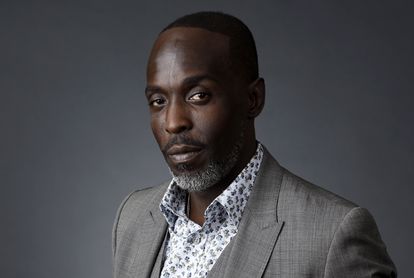 El actor Michael K. Williams posa en el Beverly Hilton en 2016.