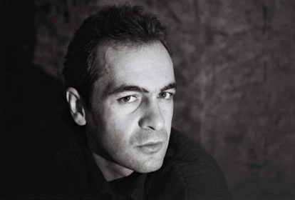 Toño Martín, en una sesión de fotos que se hizo en Briviesca (Burgos), en abril de 1991, un mes antes de morir.