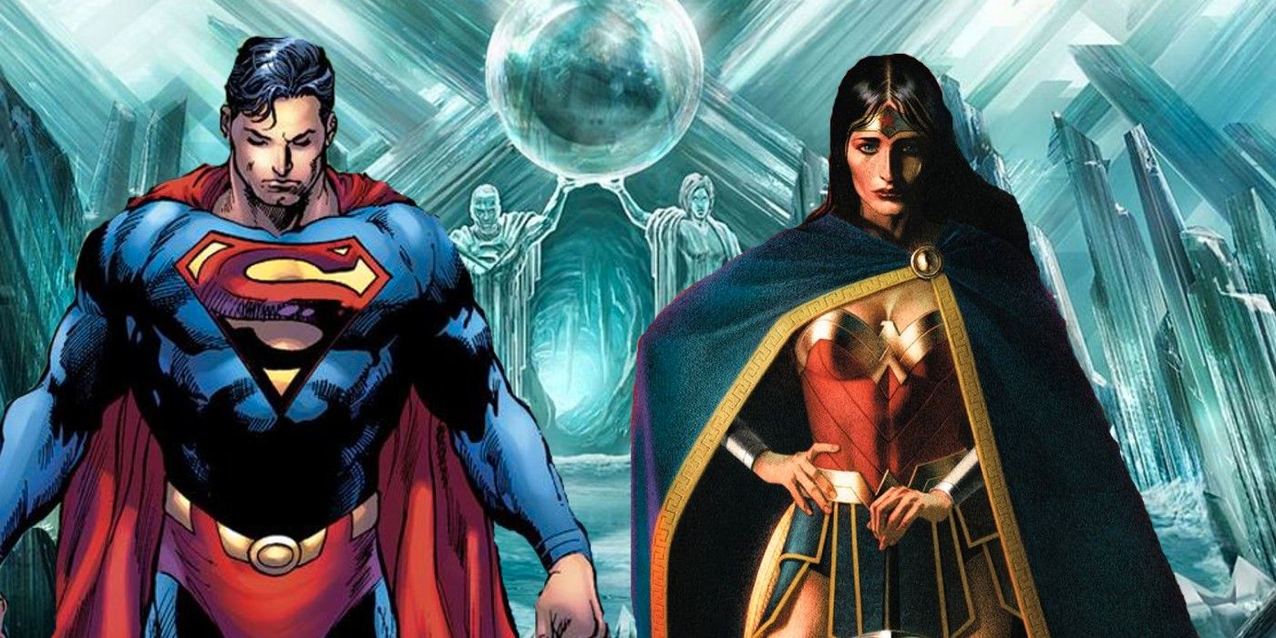 La fortaleza de la soledad de Wonder Woman era mejor que la de Superman