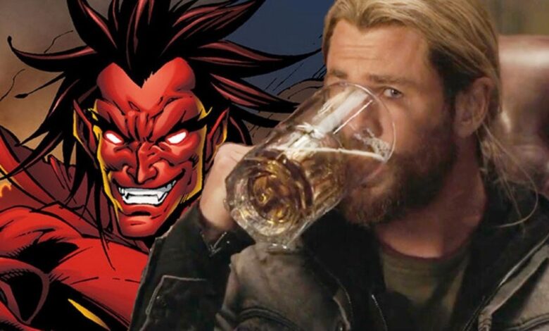 La mayor victoria de Thor fue en un concurso de bebidas contra el diablo