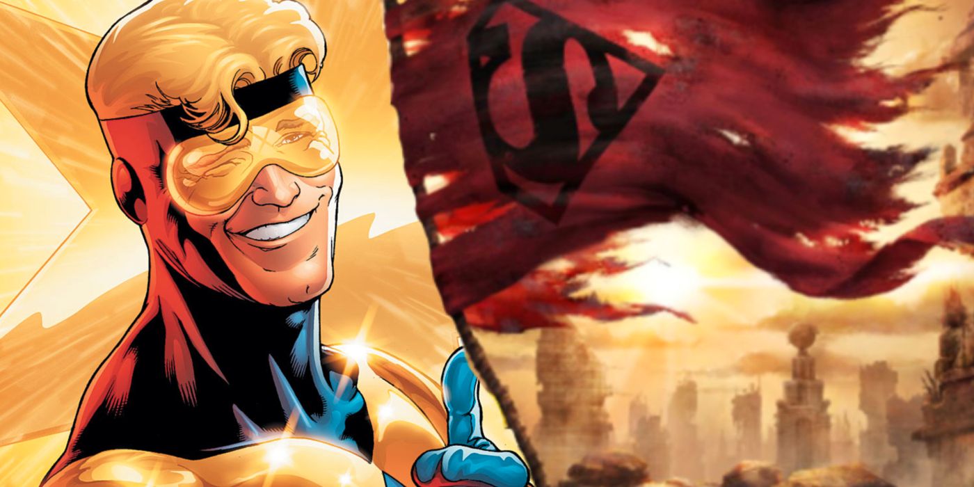 La muerte y el regreso de Booster Gold fue incluso más grande que la de Superman