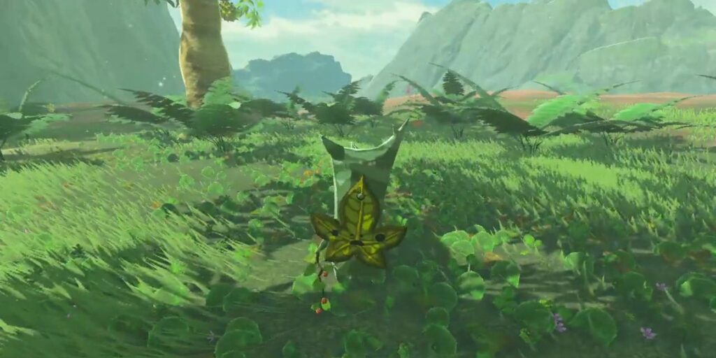 La solución del jugador Breath of the Wild para Tree Korok Puzzle es genial