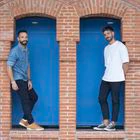 Dvd 1071 14.09.21 Bernardo Pajares (azul) y Juanra Sanz ( camiseta blanca) .foto: Santi Burgos