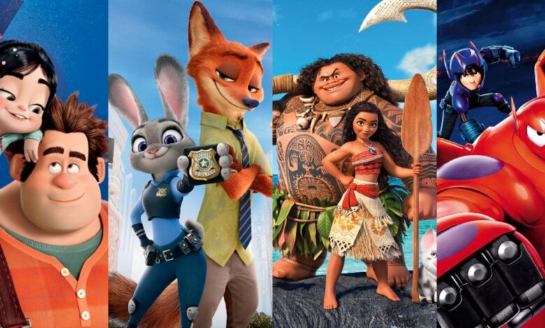 Las 15 mejores películas animadas de Disney de la década de 2010 (según IMDb)