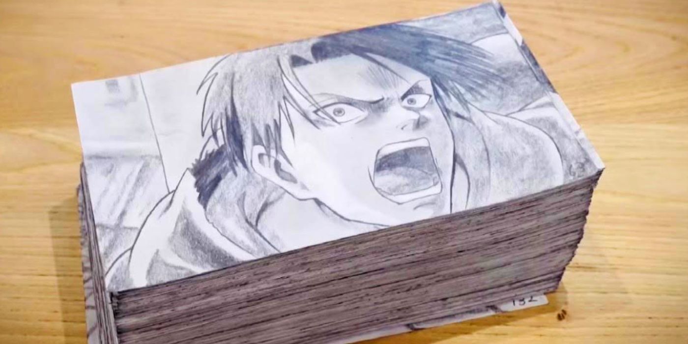 Levi vs.Kenny Attack on Titan Season 3 Battle recreado en Flipbook