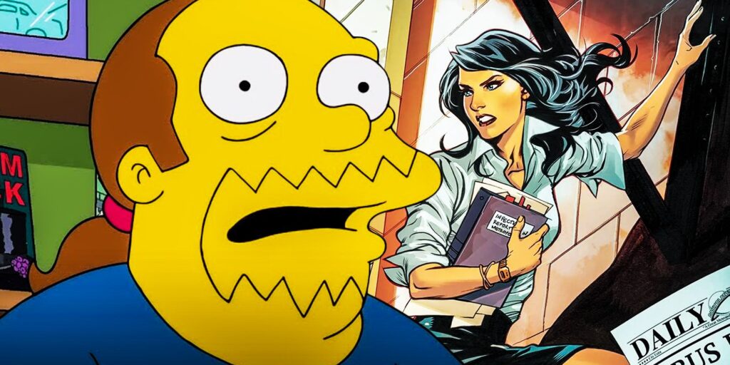 Los Simpson: La extraña conexión con Lois Lane de The Comic Book Guy