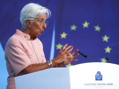 La presidenta del BCE, Christine Lagarde.