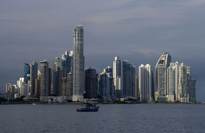 Rascacielos en la ciudad de Panamá.