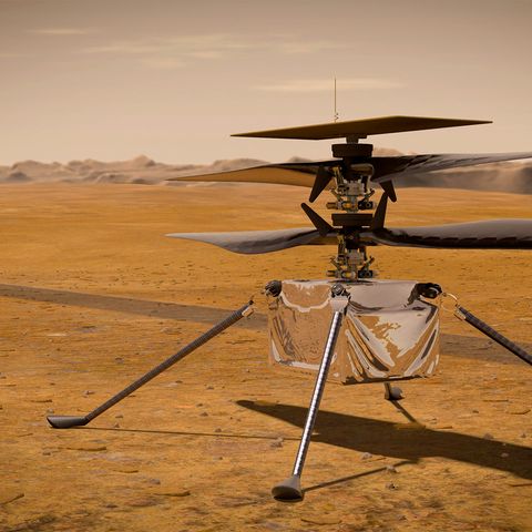 helicóptero de marte
