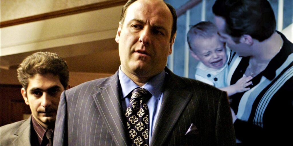 Muchos santos de Newark preparan a Tony para matar a Chris (a pesar de que es un bebé)