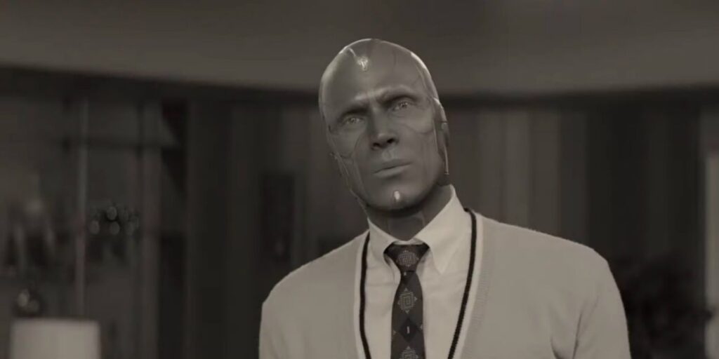 Paul Bettany de WandaVision explica que Wanda creó la visión de Westview y la comedia de situación