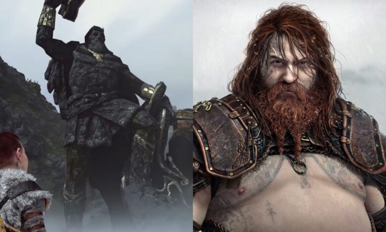 Por qué el Thor de God Of War Ragnarök se ve diferente de su estatua