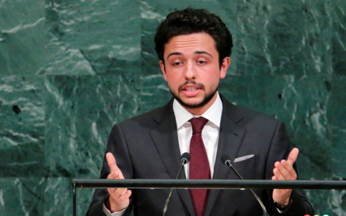 Príncipe heredero de Jordania da positivo a Covid-19