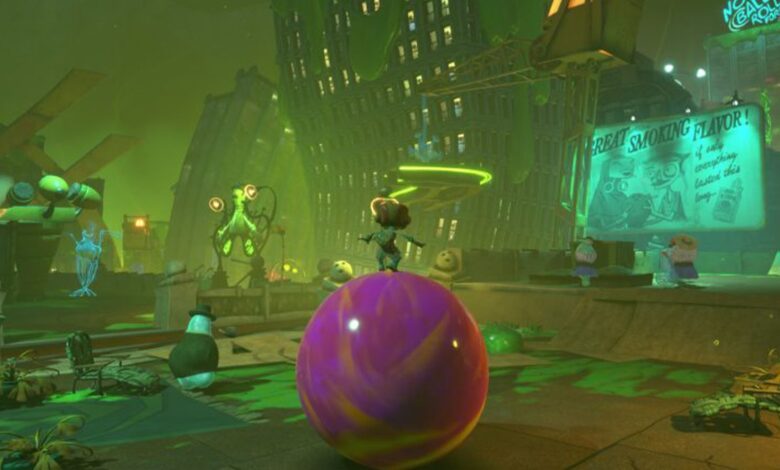Psychonauts 2: Cómo conseguir bolas de levitación blancas y moradas