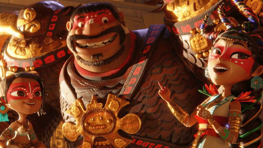 maya y las tres miniseries animadas de netflix