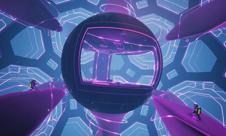 Space Invaders jugables reconstruidos en el juego Sandbox Astroneer