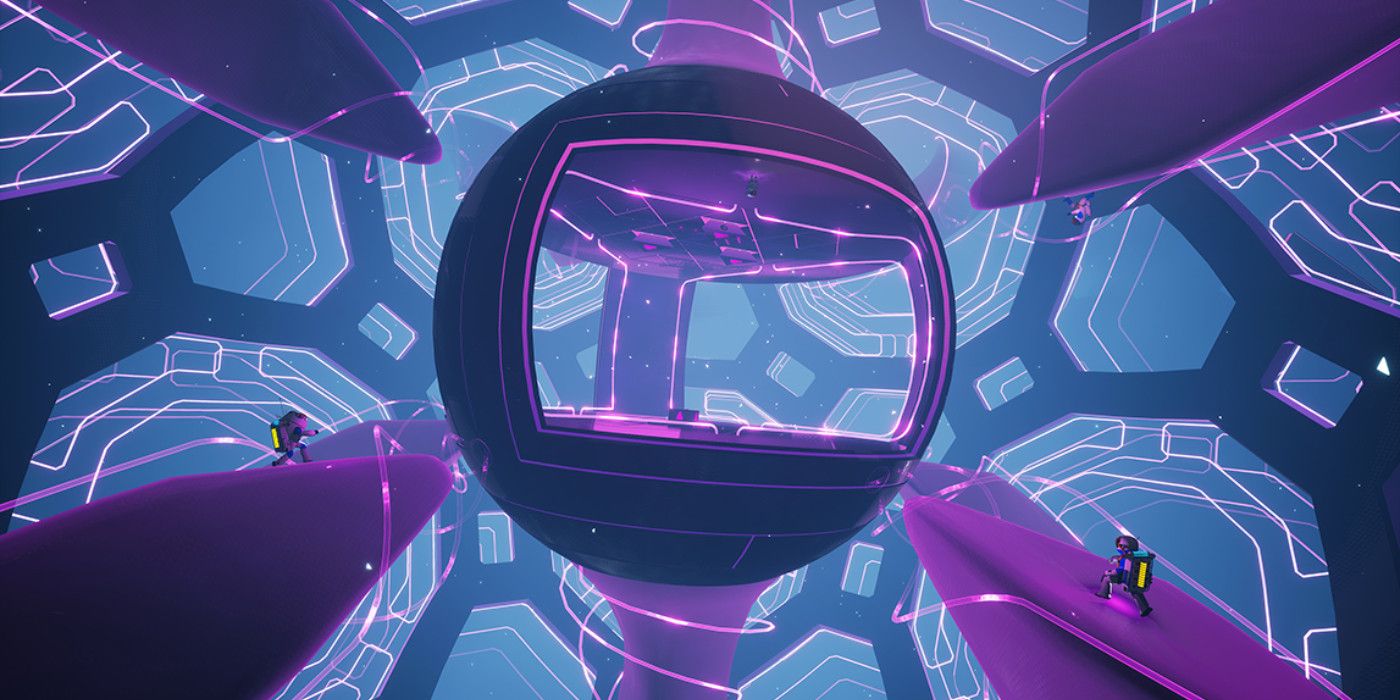 Space Invaders jugables reconstruidos en el juego Sandbox Astroneer