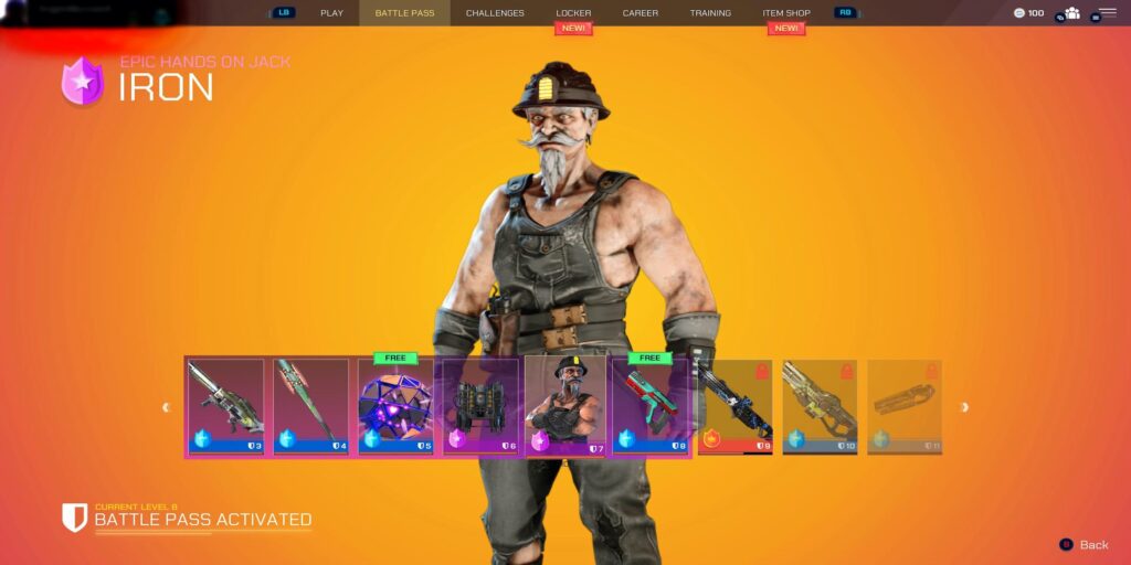 Splitgate: recompensas del pase de batalla (y cómo desbloquearlas)