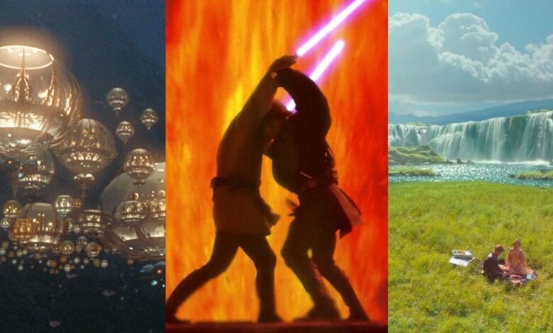 Star Wars: Las 10 tomas más hermosas de la trilogía de precuelas
