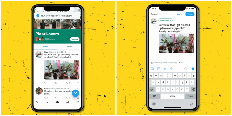 Twitter quiere que tuitees a comunidades basadas en intereses, no solo a seguidores.