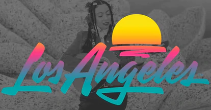 La Junta Municipal de Turismo y Convenciones de Los Ángeles le encargó el diseño del nuevo logo de la ciudad a dos agencias nacionales, House Industries y Studio Number One, para atraer a turistas y organizadores de conferencias de negocios.