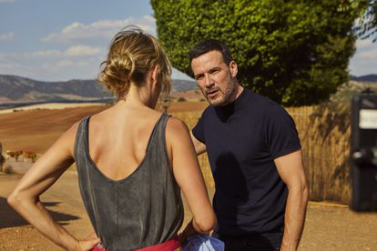 Daniel Grao y Marta Larralde, en 'HIT'.