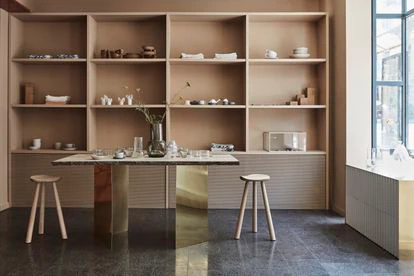 Tiendagalería del Instituto Finlandés en París, obra de Laajisto.