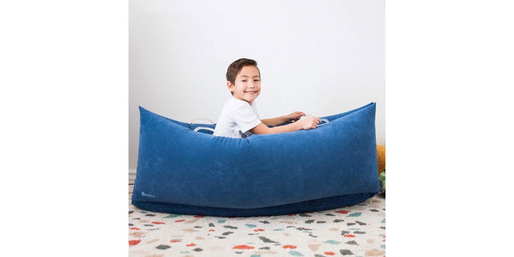 Peapod sensorial hinchable Harkla Hug para niños con necesidades sensoriales