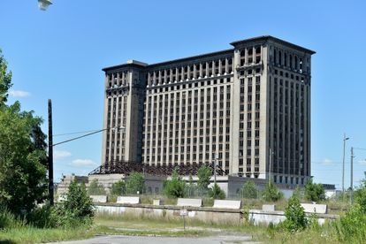 Este era el aspecto de la Michigan Central Station el 13 de agosto de 2014.