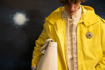 Uno de los desfiles durante la presentación de la colección de invierno Dior Men. 