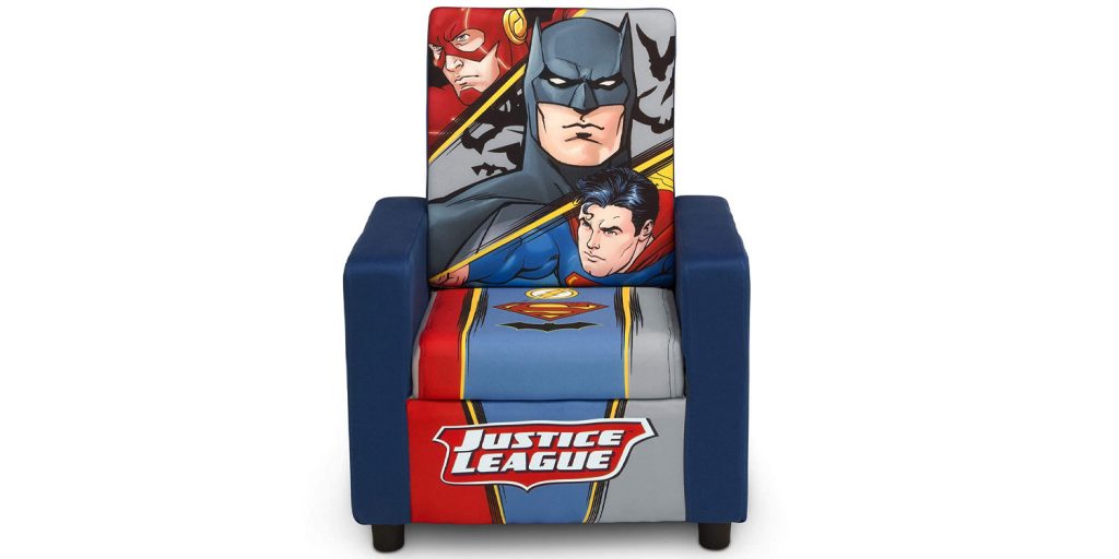 Silla infantil tapizada con respaldo alto Delta