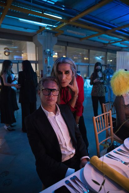 Mario Vaquerizo (derecha) e Israel Cotes.